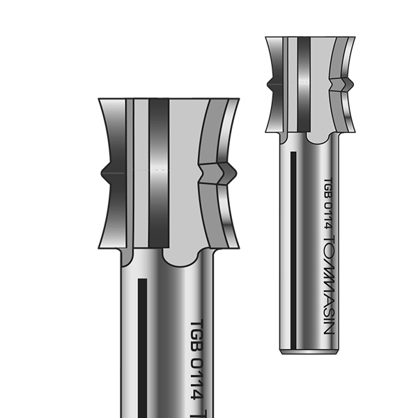 Milling tools for groove processing